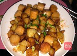 香煎土豆香肠块的做法图解13