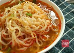 香辣豆芽肉片面的做法图解12