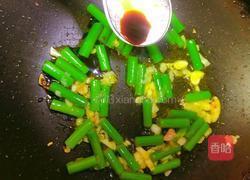鸡蛋蒜苔炒肉的做法图解7