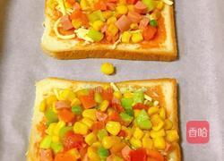 简单美味的土司披萨的做法图解6