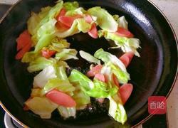 火腿鸡蛋炒面条的做法图解8