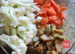 肉末花菜的做法图解2