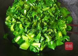 蒜香牛皮菜的做法图解3