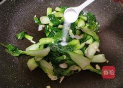 炝炒小青菜的做法图解7