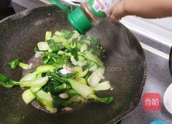 炝炒小青菜的做法图解8