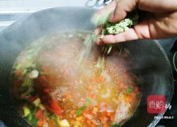 菠菜汁疙瘩汤的做法图解10