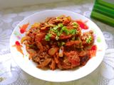 韩式炒鸭肉