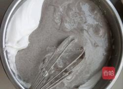 黑米戚风蛋糕的做法图解7