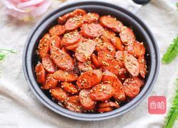 香辣孜然火腿的做法图解8