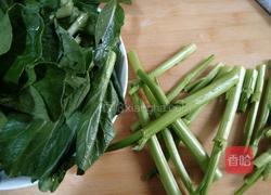 蚝油牛柳菜芯的做法图解2