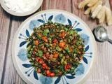 榄菜肉末四季豆