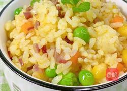 金黄鹅肝炒饭的做法图解11