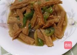 炒腐竹的做法图解3