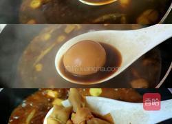 酱蹄汤烧茨菇酱蛋百叶结的做法图解7
