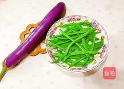 茄子豆角的做法图解2