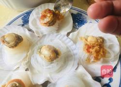 蒜蓉粉丝蒸扇贝的做法图解7