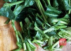 轻便菠菜的做法图解1