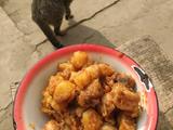 土豆炖鸡腿
