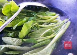 白灼菜心的做法图解2