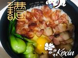 腊肠腊肉煲仔饭