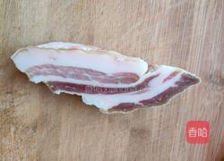 咸肉炒头薹的做法图解2