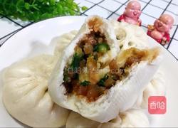 肉皮包子（肉皮韭菜）的做法图解23