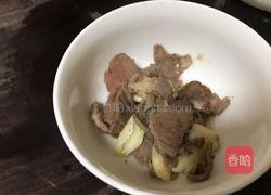 西芹炒牛肉的做法图解3