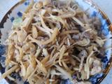 家常芥菜丝咸菜炒肉丝
