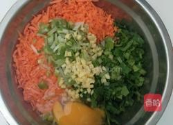 炸红萝卜素菜丸子的做法图解5
