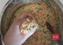 炸红萝卜素菜丸子的做法图解9