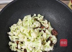 菜花炒肉便当的做法图解6
