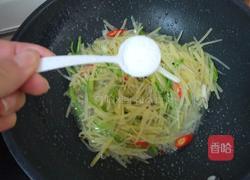 酸辣土豆丝便当的做法图解7
