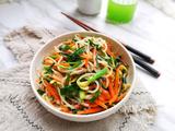 韭菜炒豆芽