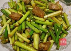 蒜薹炒肉的做法图解6