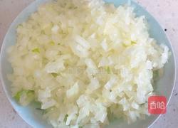 豆腐洋葱丸子的做法图解4