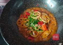 酱炒肉末藕片的做法图解8