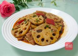 酱炒肉末藕片的做法图解9