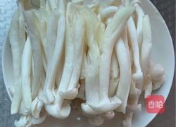 白玉菇炒肉丝的做法图解3