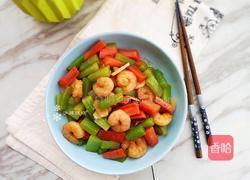 莴笋炒虾仁的做法图解15
