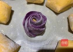花色玫瑰馒头的做法图解12