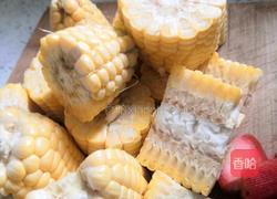 玉米萝卜排骨汤的做法图解4