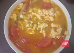 番茄鸡蛋榨菜汤的做法图解6