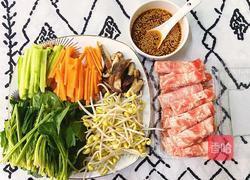 手残党必备|分分钟光盘的韩式肥牛拌饭㊙️的做法图解1