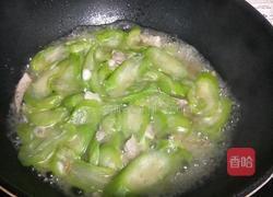 丝瓜炒肉的做法图解4