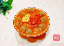 番茄鸡蛋牛腩汤的做法图解1