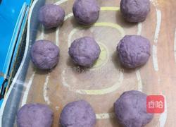 彩虹芋泥蛋黄酥的做法图解13