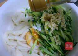 牛筋面拌黄瓜（麻酱）的做法图解9