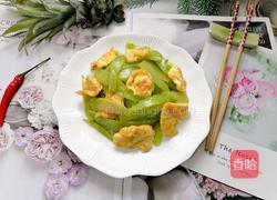 莴笋炒鸡蛋的做法图解12