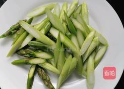 芦笋炒肉片的做法图解3