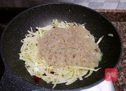 卷心菜炒粉丝的做法图解9
